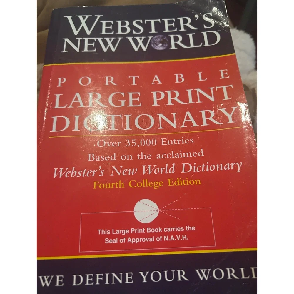 Webster's New World Portable Large Print Dictionary‎ Fourth College Edition